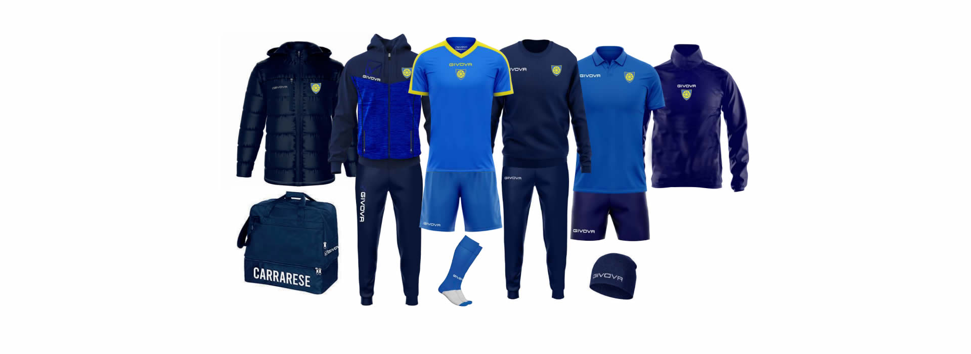 SET CARRARESE CON BORSA